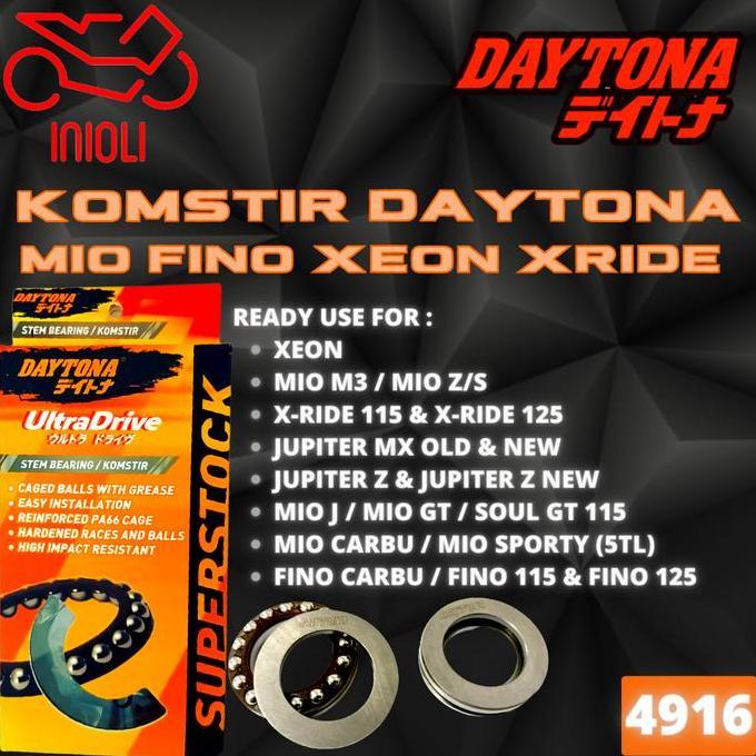 KOMSTIR DAYTONA AEROX NEW MIO SPORTY MIO SMILE MIO M3 MIO J SOUL KARBU FINO SOUL GT XRIDE X-RIDE FAZ