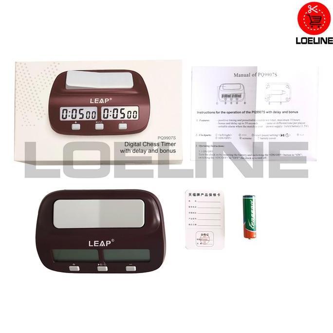 Jam Catur LEAP PQ9912 Digital Chess Clock Count Timer PQ9907S Murah Original terlaris