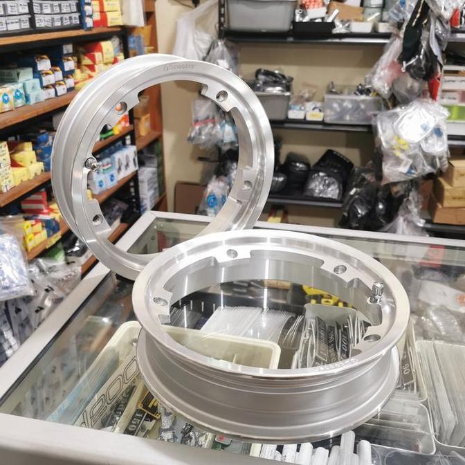 Velg Tubeless Vespa GS Garasi Scooter MG Polish V.3 Terbaru Ring 10