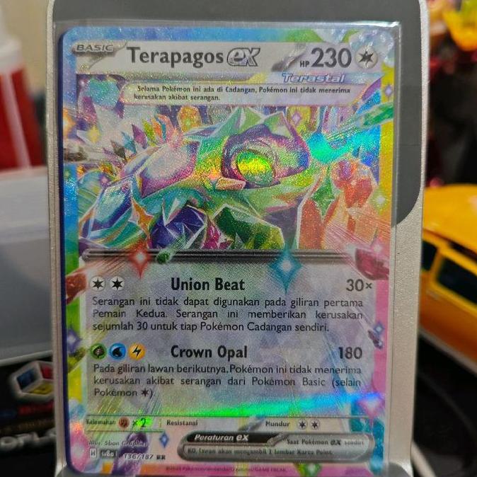 Kartu Pokemon Sv8a Basic Terapagos EX