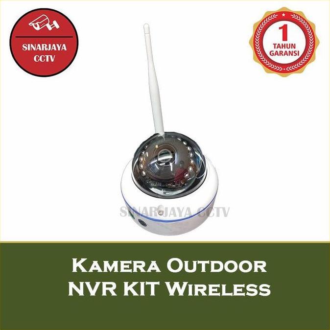 Scurycam- Camera Cctv Outdor Wereless Buat Nvr Kit