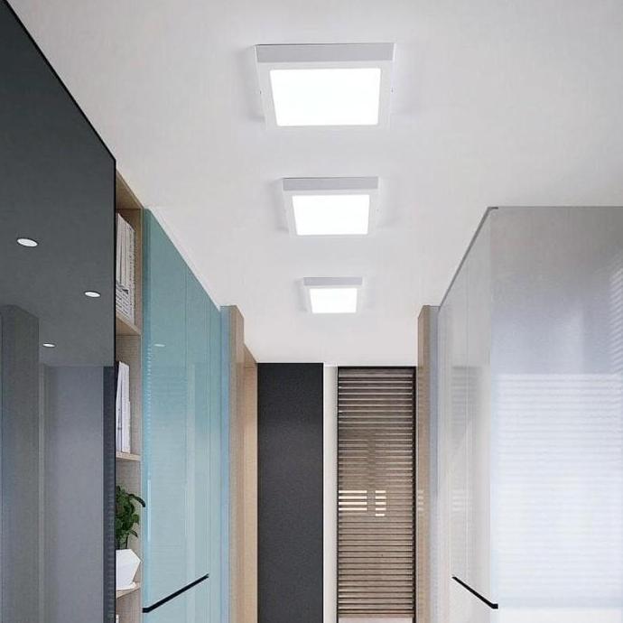 Lightbrum- Downlight Led Ob Kotak 6/12/18 Watt / Lampu Plafon / Lampu Rumah