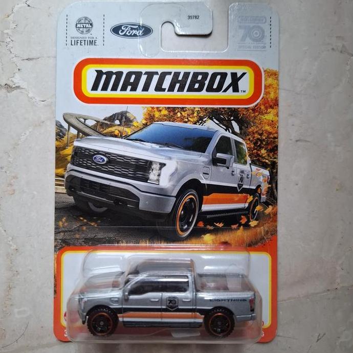 matchbox  2022 ford f150 lightning 70th