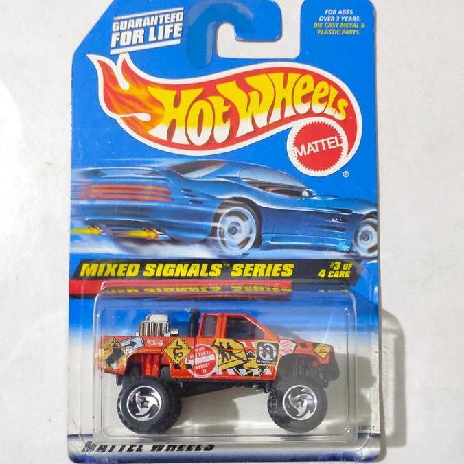 Hotwheels Hot Wheels Nissan Truck Hardbody orange 1998 Mixed Signals