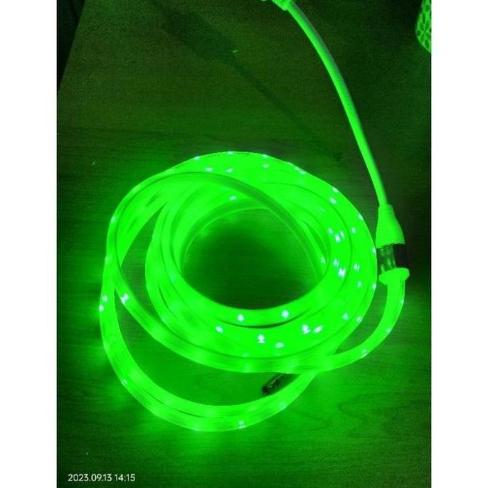 Lightbrum- Lampu Led Strip Selang 5050 120Mata Led  Ac 220V Permeteran Outoor Dan Indoor 6M-10M Mete