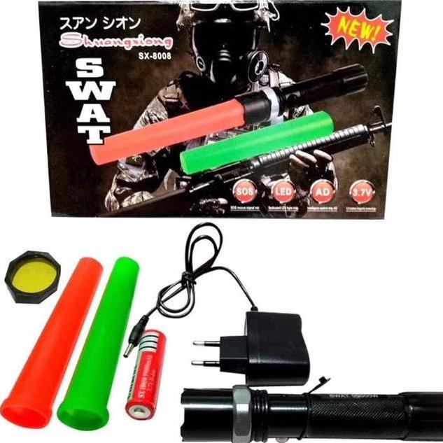 Lightbrum- Senter Police Swat 8008 / Sx-8008