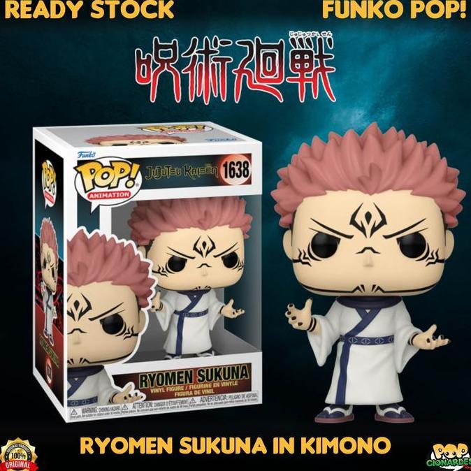 Funko POP Anime - Jujutsu Kaisen - Ryomen Sukuna in Kimono #1638