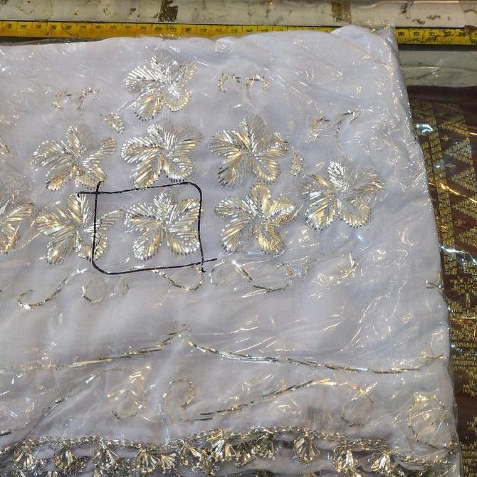 selendang mudawaroh model panjang bahan sipon Ready