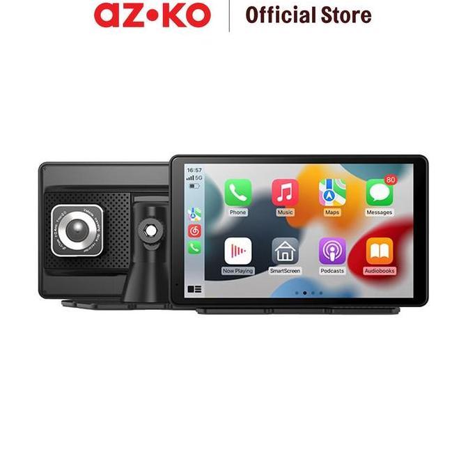 TERLARIS - AZKO Otto Klasse Kamera Dashboard Mobil Dengan Layar Multimedia - Hitam Kamera Mobil Car 