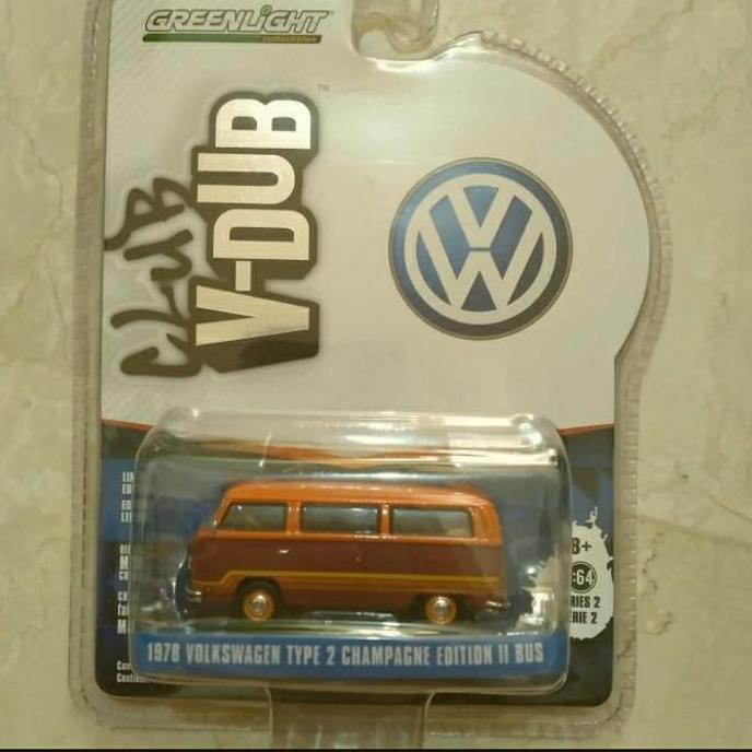 greenlight 1978 volkswagen type 2 champagne edition