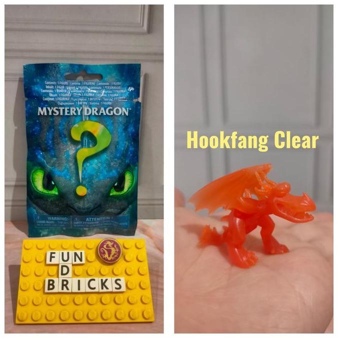 Spin Master How To Train Your Dragon Mystery Dragon Hookfang Clear