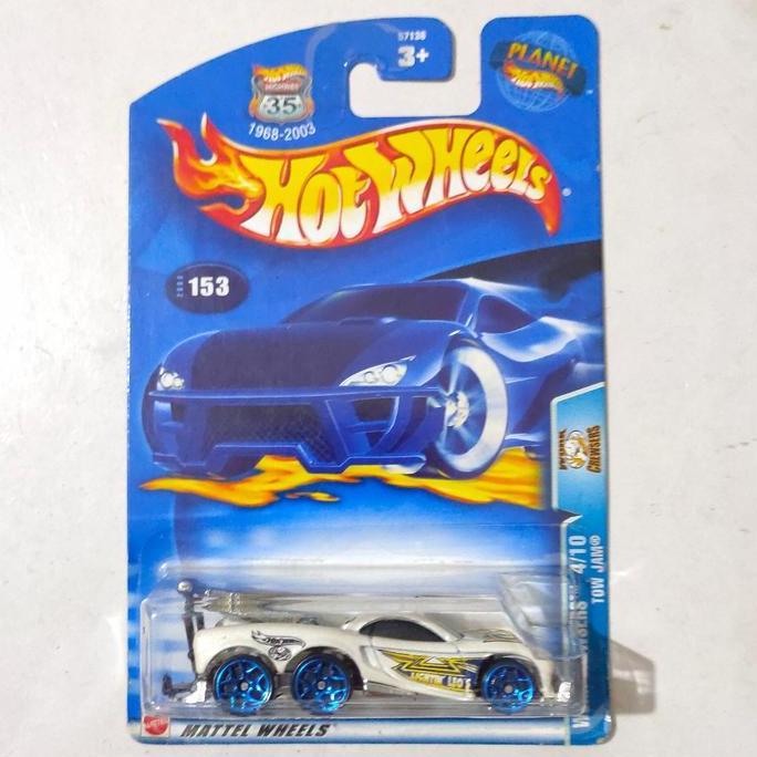 Hotwheels Hot Wheels Tow Jam putih 2003 Work Crewsers