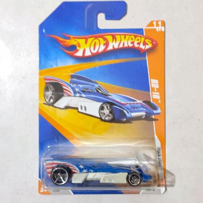 Hotwheels Hot Wheels RD10 RD-10 biru putih 2009 Track Stars rare