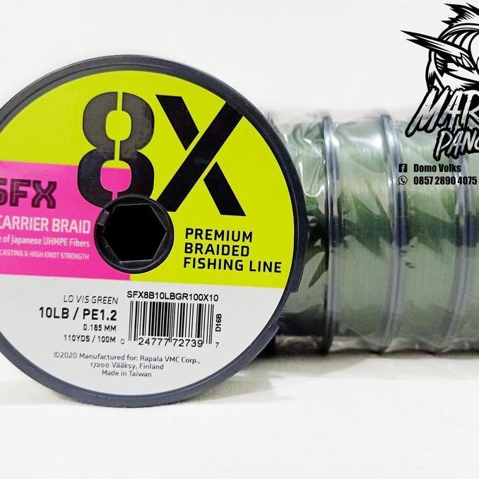 PE SUFIX SFX X8 100M CONNECTING MADE IN TAIWAN