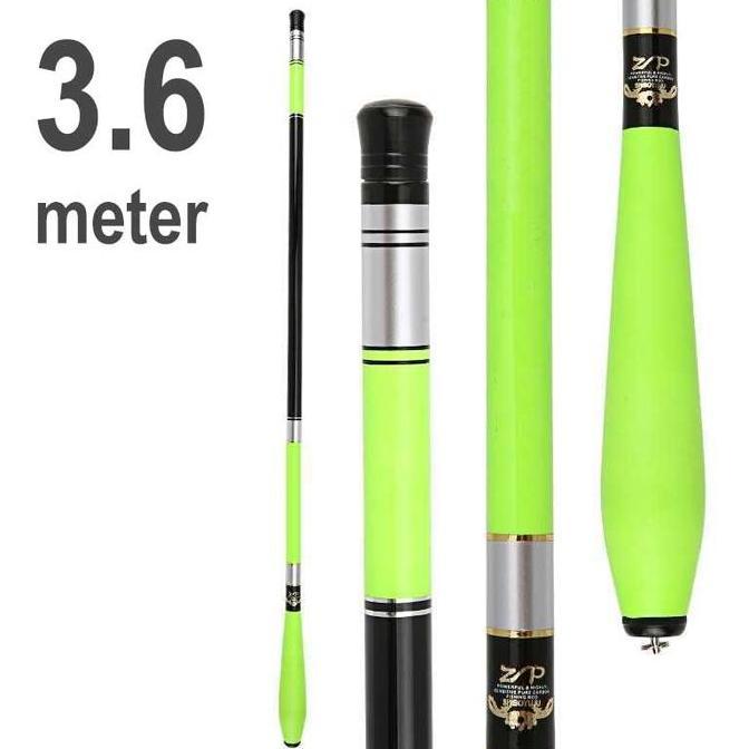 Joran Tegek 3.6 Meter Pancing Rawa Telescopic Carbon Fiber