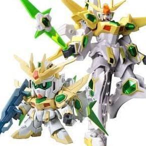 Bandai SD / HG HGBF 1/144 star winning gundam