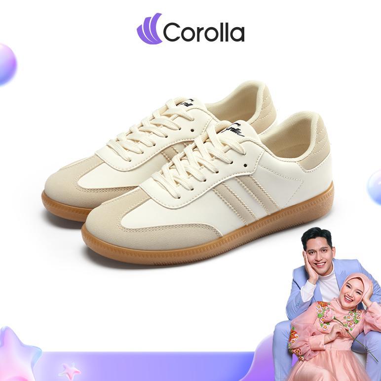 ORIGINAL [ready stock]COROLLA Sam-ba Sepatu Olahraga Wanita Ringan Kasual Lembut Nyaman Sepatu Wanit