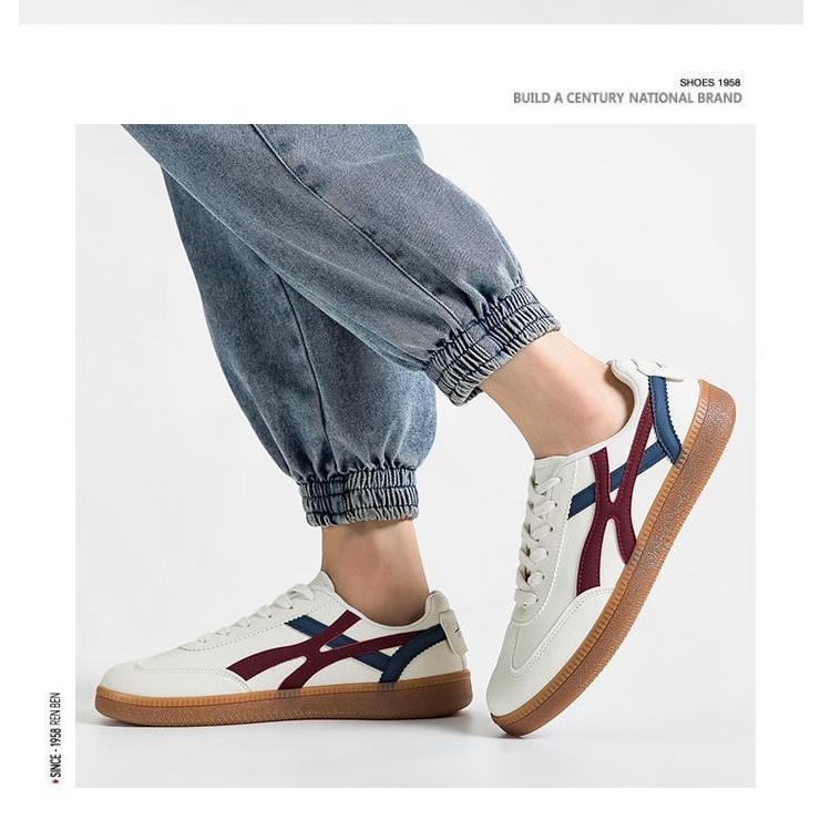 Original Sepatu Onitsuka Casual Wanita Terbaru 2025 Tokuten Leather Japan Style | Sepatu Kasual Mura