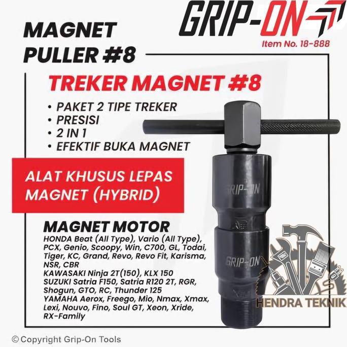 Promo TRACKER MAGNET #8 HYBRID CRV TREKER MAGNET GRIP ON TREK MAGNIT UNIVERSAL HI QUALITY Diskon