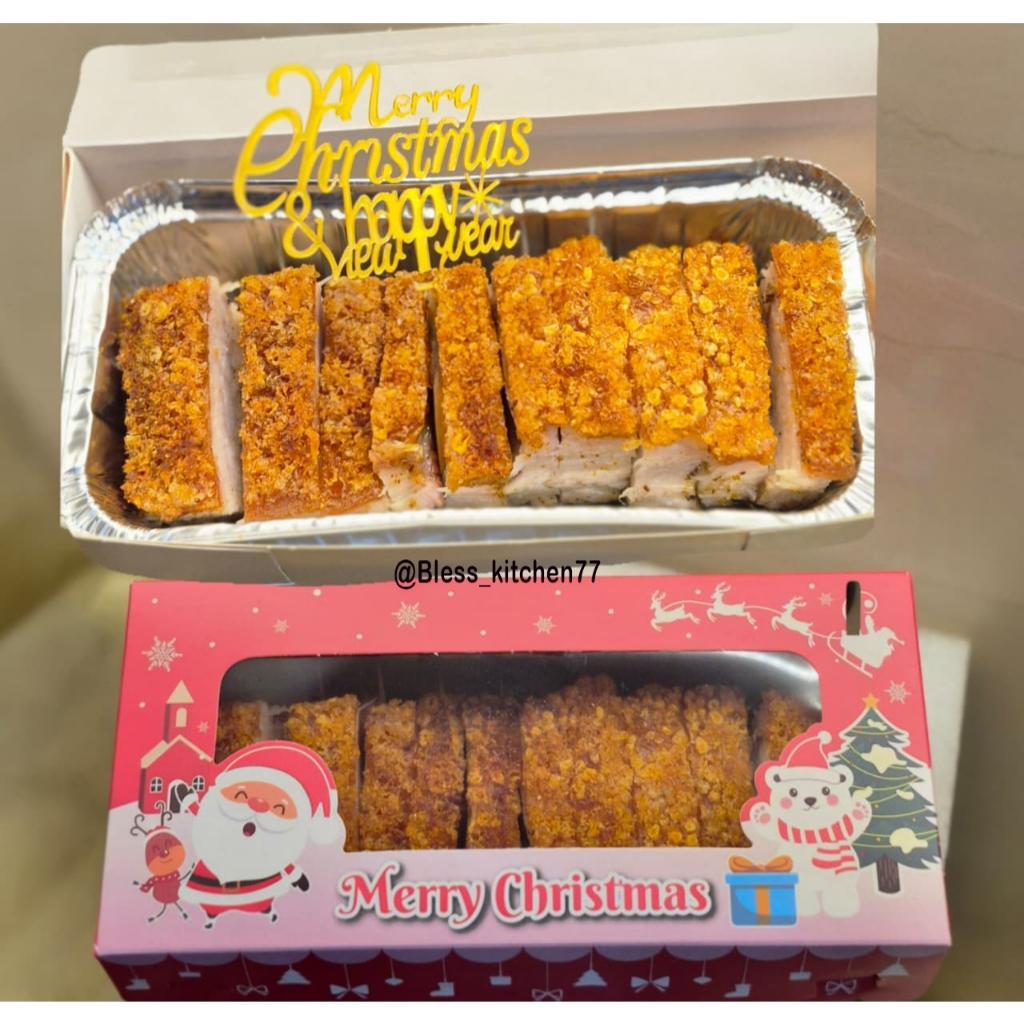 Hampers Natal Pork Belly / Hampers Imlek Pork Belly / Hampers Babi Panggang  / Hampers Natal Non Msg