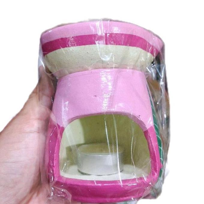 gerabah aroma terapi - 1 set aroma terapi - pewangi ruangan - pewangi relaksasi