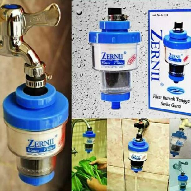 Alat Penjernih Air Zernii Water Filter Saringan Air Filter Air Saringan Kran Air Penyaring Air