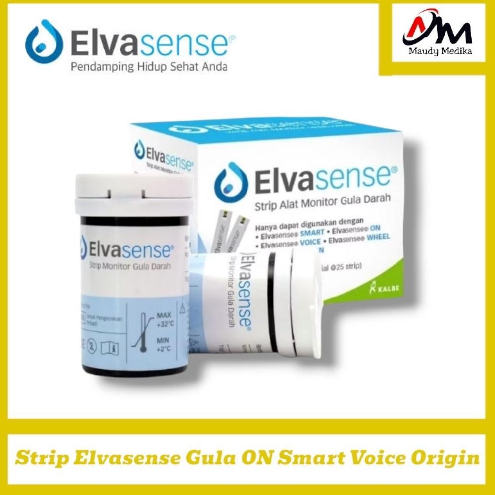 Strip Elvasense Gula Darah Refill Gula Darah Elvasense ON SMART VOICE ORIGIN  Strip Elvasense Smartp