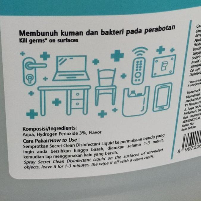 Disinfectant Secret Clean 5 Liter