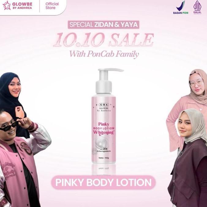 Murah [10.10] Glowbe Pinky Body Lotion