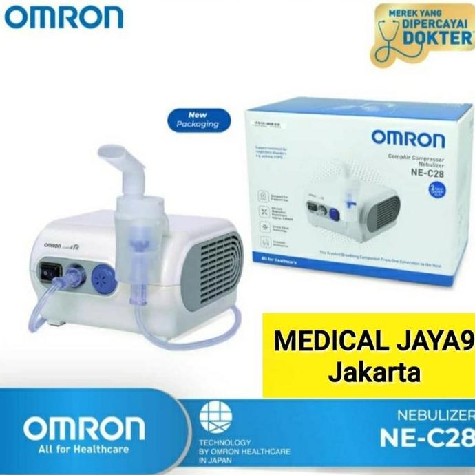 OMRON NE-C28 ORI Nebulizer Alat Uap Solution Untuk Asma Batuk pilek