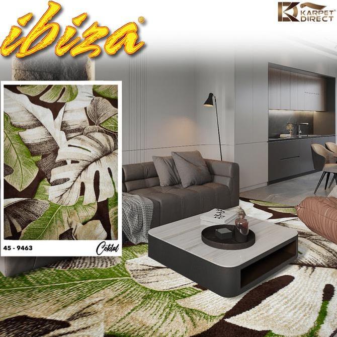 [Karpet Direct] Ibiza Karpet (Coklat) 100x150 cm - Kode 45-9463