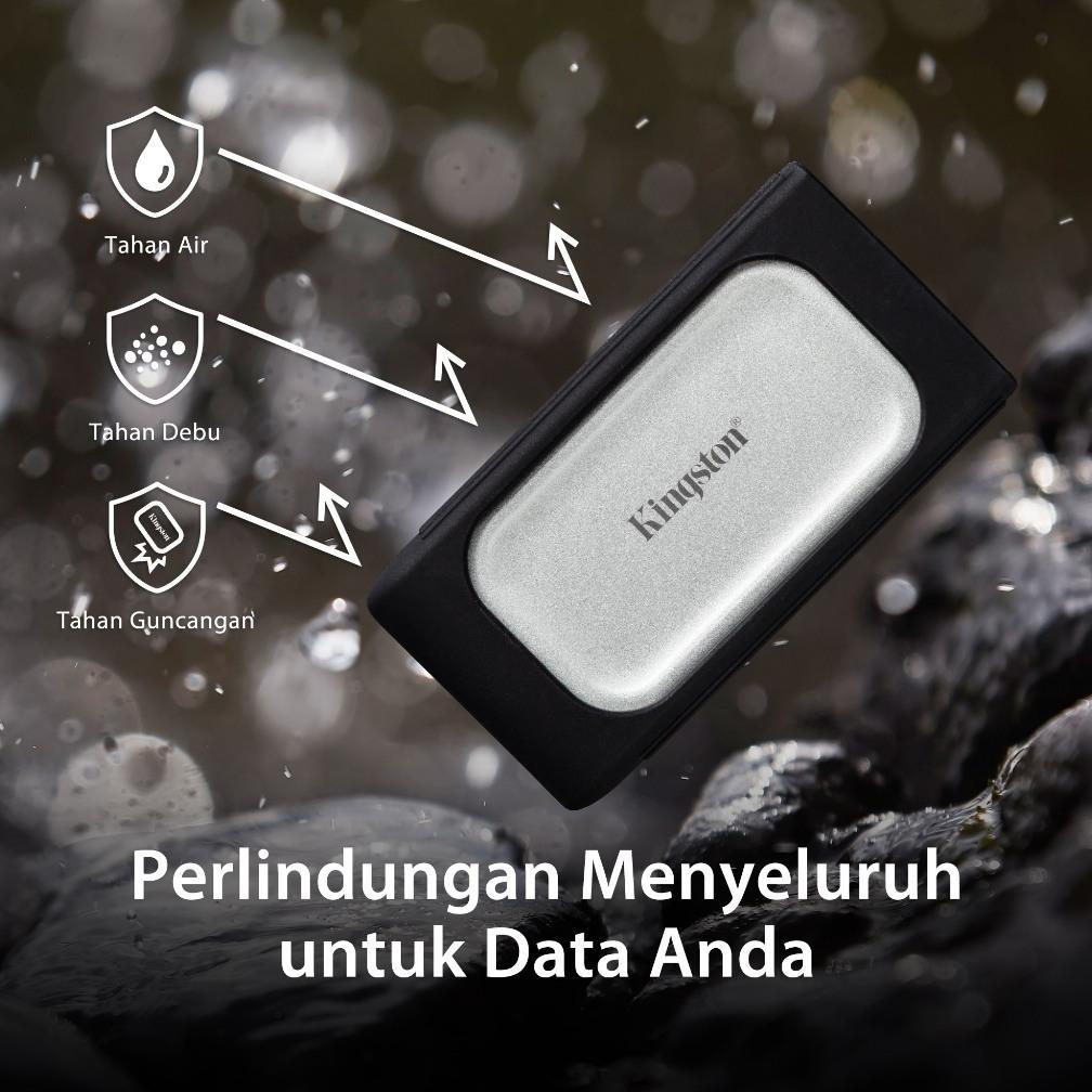 Ssd Kingston Xs2000 500Gb 1Tb 2Tb 4Tb - Portable Eksternal External Ssd Usb-C