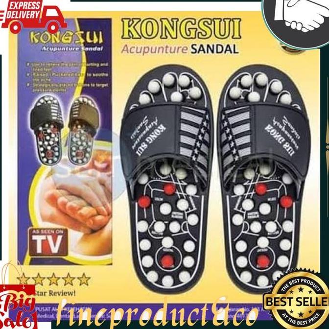 Kongsui Sandal Refleksi Akupuntur terlaris