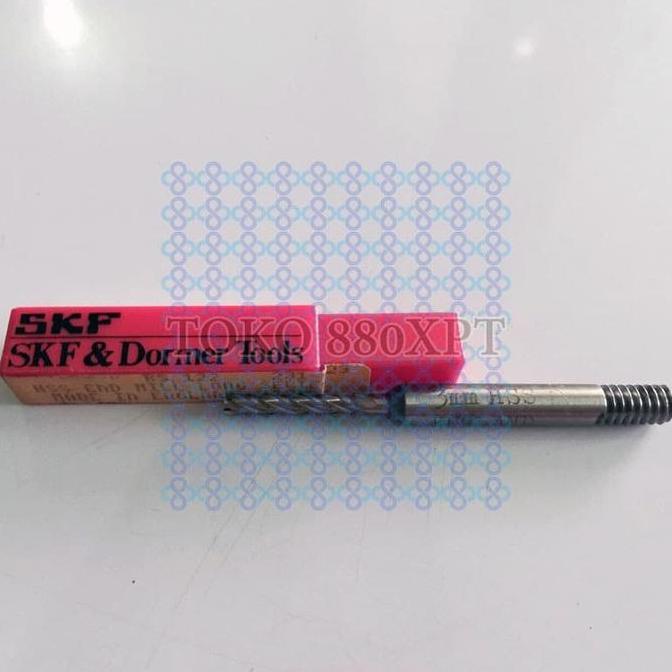 :=:=:=:=] Mata Bor Frais 3 mm 3mm 4 Flute End Mill Long Drat SKF UK