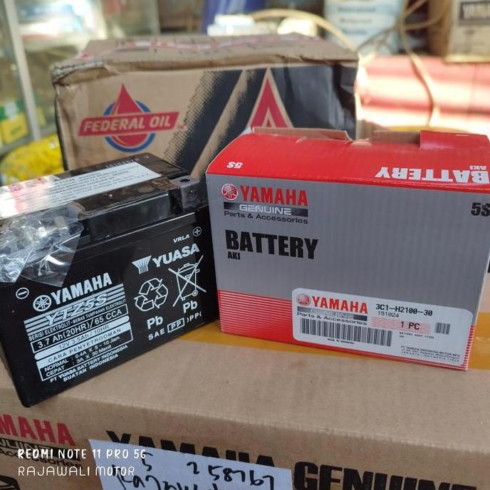 3C1-H2100-30 aki YTZ5S yuasa Yamaha Original
