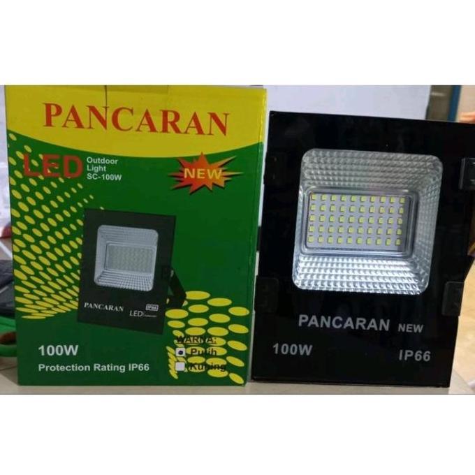 Lampu Tembak Lampu Sorot LED Kap Sorot Jalan 100 Watt Pancaran