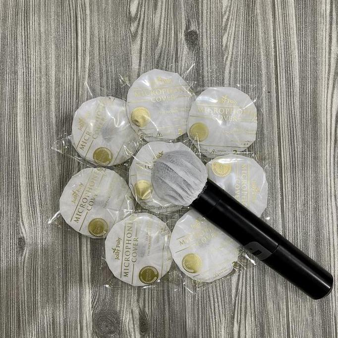 Yoiyoman- Sarung Mic 500Pcs Cover Mic Jollypoly/ Pelindung Microfon Karaoke