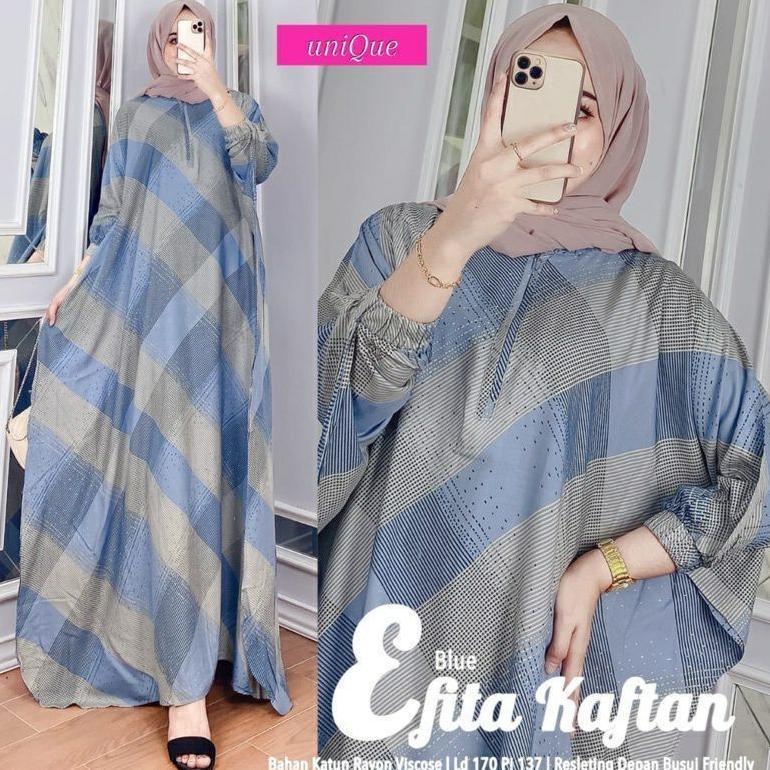 NEW KAFTAN RAYON PREMIUM Kaftan evita claudya Riyana -kaftan Viral -Wanita - Claudya Kaftan Kondanga