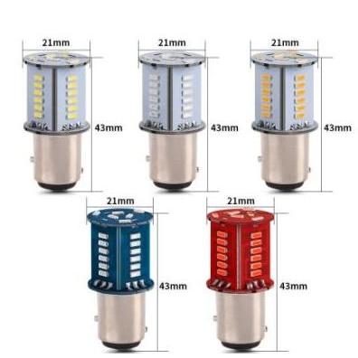 LAMPU LED REM STOP STROBO BAYONET 1157 12VOLT 4014 30 MATA