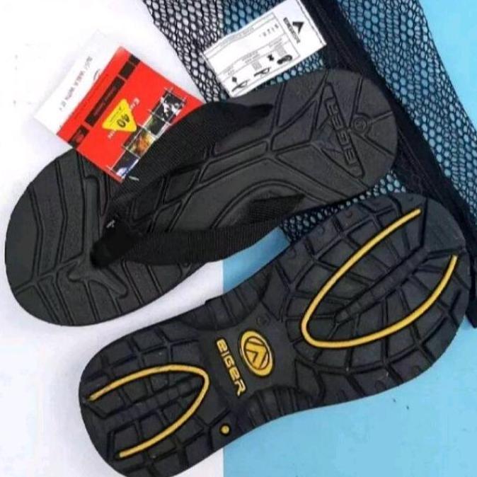 [CUCI GUDANG] / Sandal Jepit Gunung Eiger Outdoor Pria Wanita Termurah Sendal Karet Hitam Merah