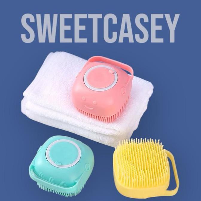 Terbaru Sikat Mandi Kucing/Sikat Mandi Isi Sabun Cair/Alat Mandi Kucing