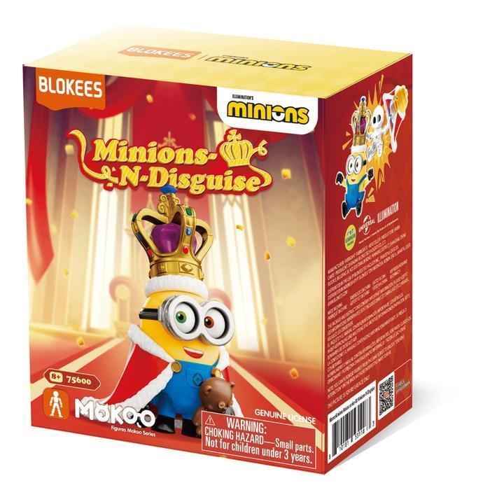 Blokees Figures Minions Mokoo 02 Summer Bello Mainan Blind Box Toys Koleksi Pajangan Minion Mokoo 02