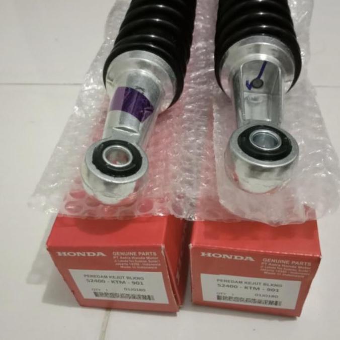 SHOCKBREAKER BELAKANG HONDA KARISMA / SUPRA X 125 / REVO ORIGINAL AHM