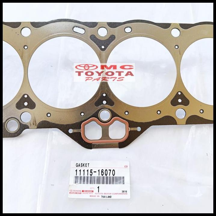TERLARIS GASKET PACKING CYLINDER HEAD COROLLA TWINCAM GTI 4AGE AE 92 AE92 ORIGINAL 11115-16070 PACKI
