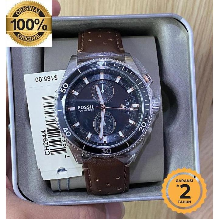 CH2944 Wakefield Chronograph Brown Original terlaris