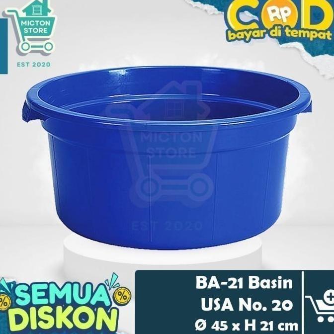MICTON Lion Star BA-27 Basin USA No. 30 Baskom Air Jumbo Besar Cuci Baju Kamar Mandi WC Bak Mandi Em