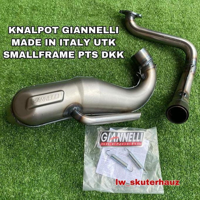 Knalpot Gianelli utk smallframe pts dkk