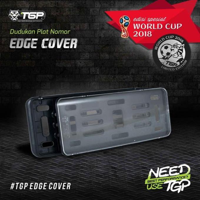 Dudukan Plat Nomor Motor EDGE Aksesoris Variasi Beat Vario Nmax Aerox