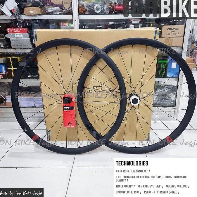 Wheelset 700c Fulcrum Racing 4 Discbrake C19 Roadbike 700 RC4