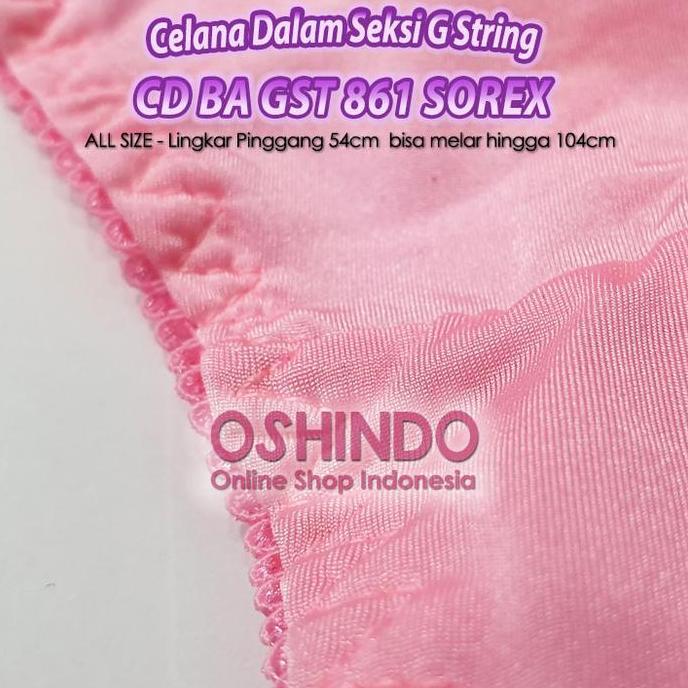 Sorex 861 CD G String Celana Dalam Wanita Transparan Seksi
